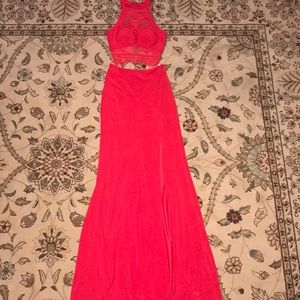 RACHEL ALLAN Princess 2 Piece Formal Dress